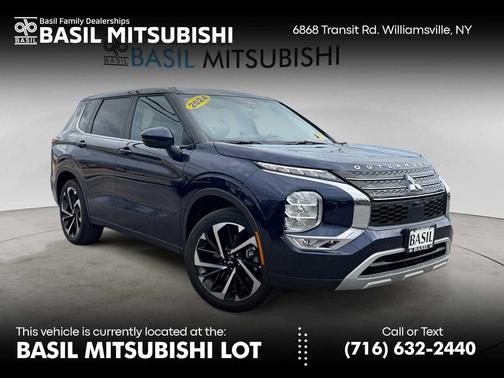 Cosmic Blue Metallic 2024 Mitsubishi Outlander SE 2.5 S-AWC