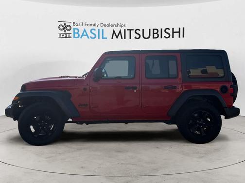 Firecracker Red Clearcoat 2020 Jeep Wrangler Unlimited Sport Altitude