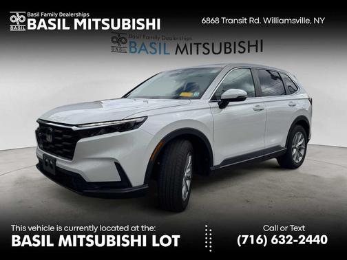 Platinum White Pearl 2025 Honda CR-V EX-L AWD