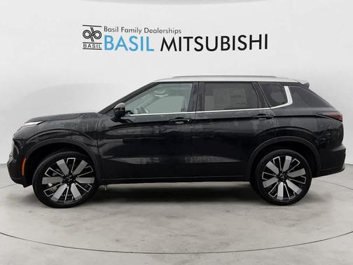 Black Diamond/Alloy Silver Roof 2025 Mitsubishi Outlander PHEV SEL