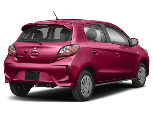 Wine Red Metallic 2024 Mitsubishi Mirage ES