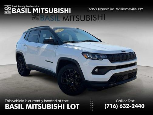 Bright White Clearcoat 2022 Jeep Compass Latitude
