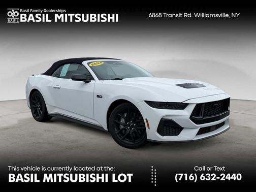 Oxford White 2024 Ford Mustang GT Premium