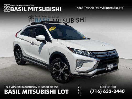 Pearl White 2019 Mitsubishi Eclipse Cross SEL