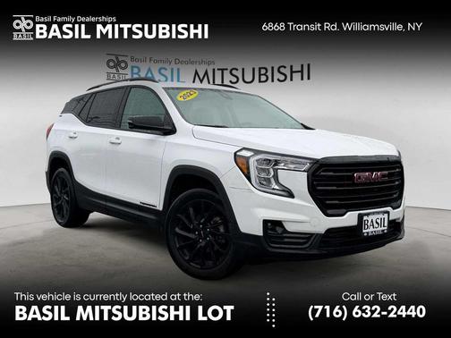 Summit White 2023 GMC Terrain SLT