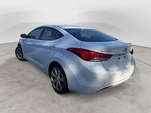 Shimmering White 2013 Hyundai ELANTRA Limited