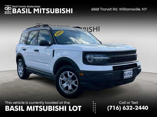 Oxford White 2021 Ford Bronco Sport Base
