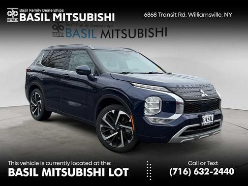 Cosmic Blue Metallic 2024 Mitsubishi Outlander SEL 2.5 S-AWC