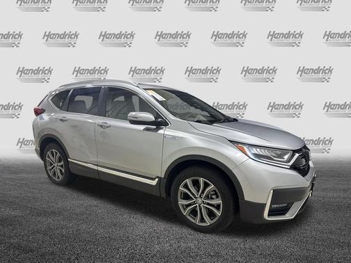 Lunar Silver Metallic 2021 Honda CR-V Hybrid Touring