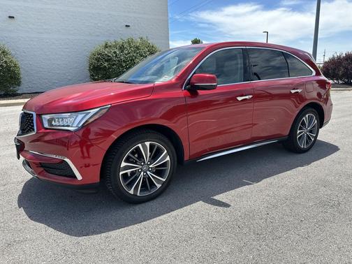 Performance Red Pearl 2019 Acura MDX 3.5L w/Technology Package