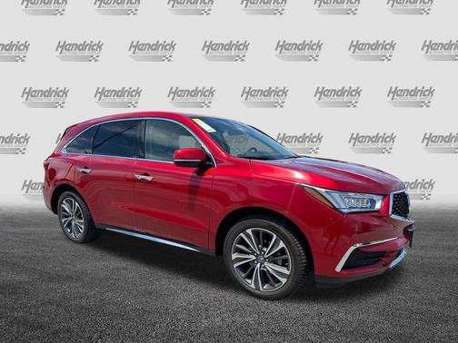 Performance Red Pearl 2019 Acura MDX 3.5L w/Technology Package