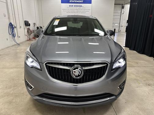 Satin Steel Metallic 2020 Buick Envision AWD Essence