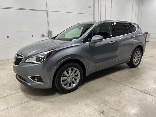 Satin Steel Metallic 2020 Buick Envision AWD Essence