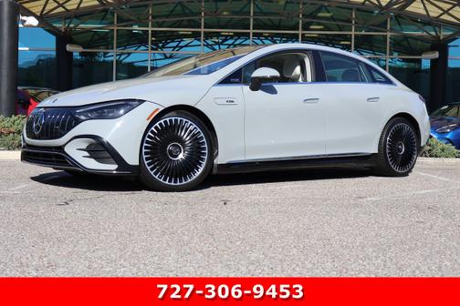 MANUFAKTUR Alpine Grey Non-Metallic 2023 Mercedes-Benz AMG EQE 4MATIC+