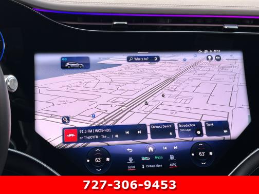 Twilight Blue Metallic 2023 Mercedes-Benz EQS 580 4MATIC