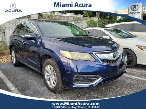 Blue 2017 Acura RDX Technology & AcuraWatch Plus Packages