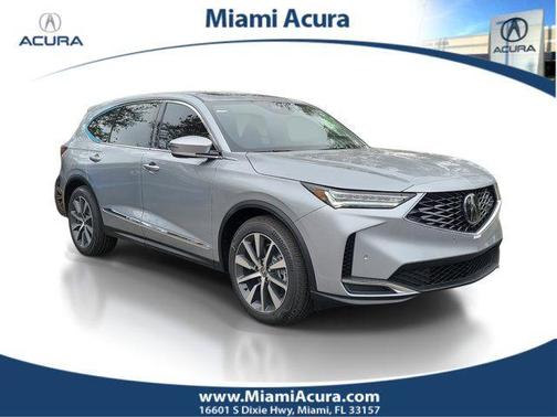 Solar Silver Metallic 2026 Acura MDX Technology Package