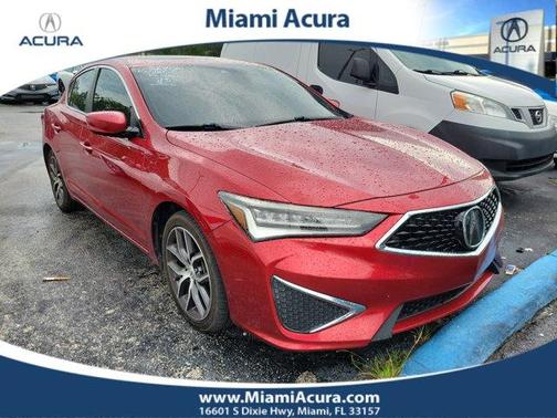 Red 2020 Acura ILX Premium Package