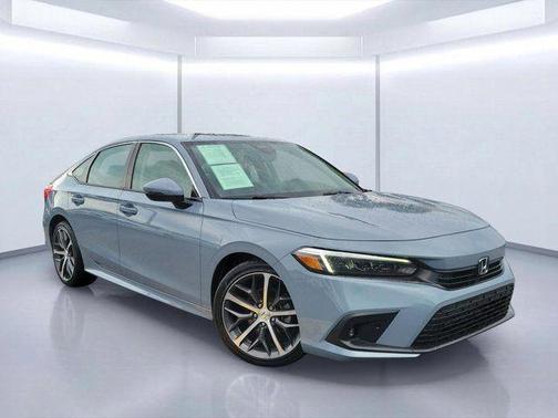 Morning Mist Metallic 2023 Honda Civic Touring