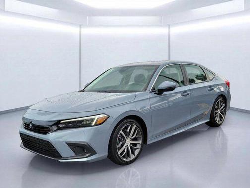Morning Mist Metallic 2023 Honda Civic Touring
