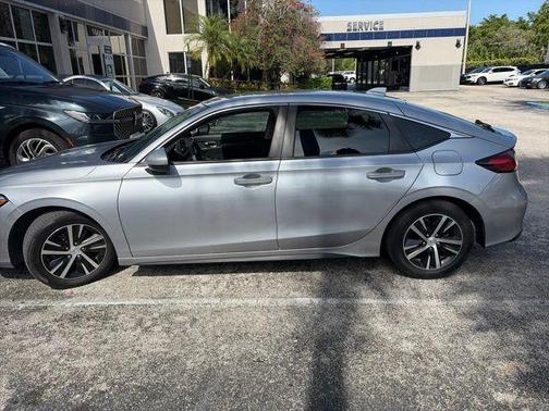 Gray 2023 Honda Civic LX