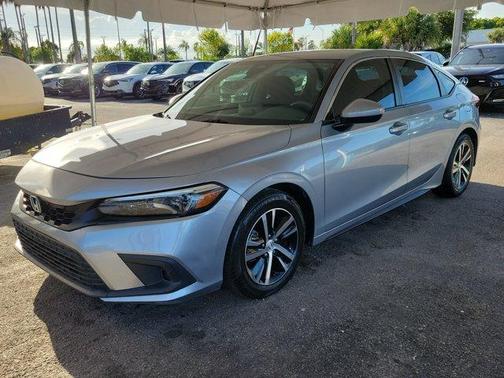 Gray 2023 Honda Civic LX