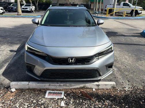 Gray 2023 Honda Civic LX