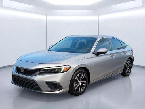 Gray 2023 Honda Civic LX