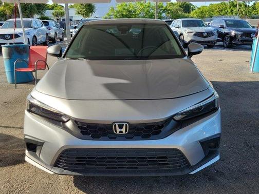 Gray 2023 Honda Civic LX