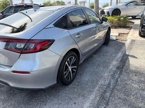 Gray 2023 Honda Civic LX