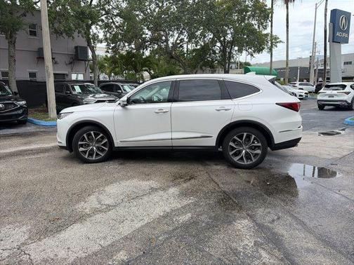 White 2023 Acura MDX Technology
