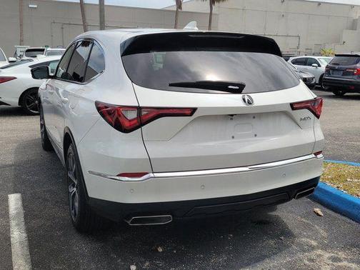 White 2023 Acura MDX Technology