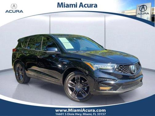 Majestic Black Pearl 2021 Acura RDX A-Spec