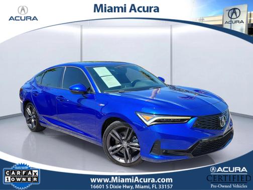 Apex Blue Pearl 2023 Acura Integra