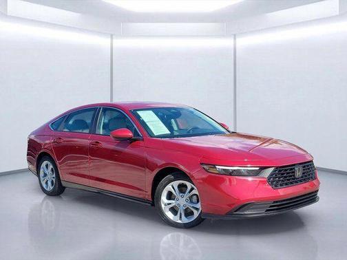 Radiant Red Metallic 2024 Honda Accord LX