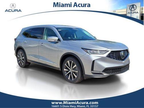Solar Silver Metallic 2026 Acura MDX Technology Package