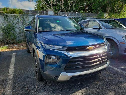 Pacific Blue Metallic 2021 Chevrolet Trailblazer LT