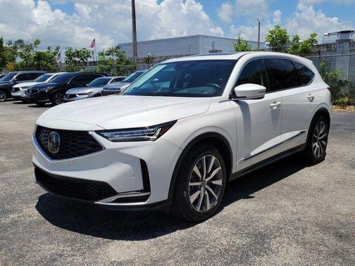 White 2025 Acura MDX Technology Package