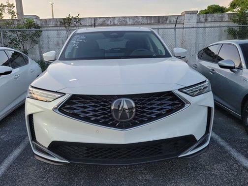 White 2025 Acura MDX Technology Package