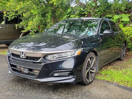 Black 2018 Honda Accord Sport