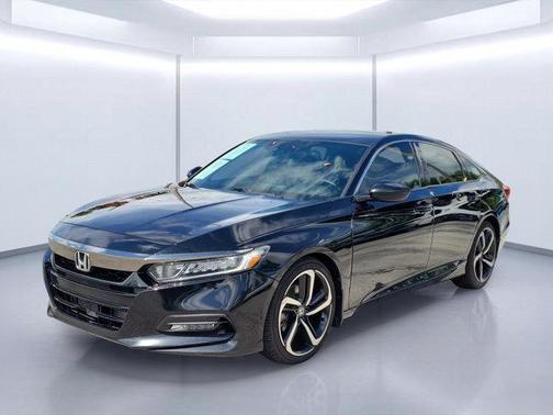 Black 2018 Honda Accord Sport