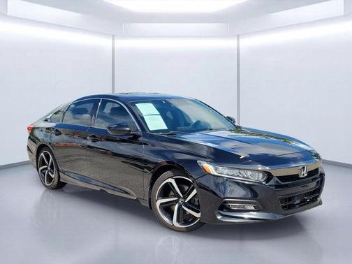 Black 2018 Honda Accord Sport