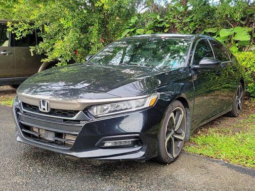 Black 2018 Honda Accord Sport