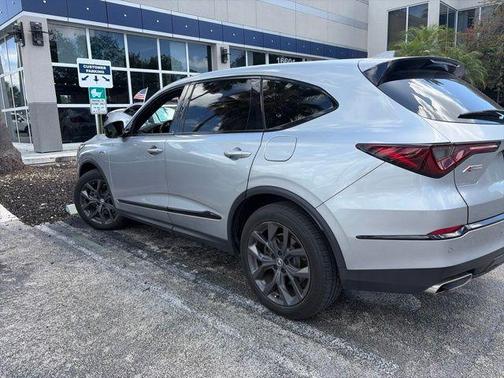 Silver 2024 Acura MDX A-Spec