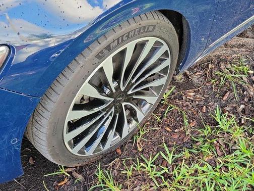 Blue 2017 Lincoln Continental Black Label