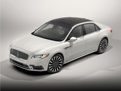 Blue 2017 Lincoln Continental Black Label