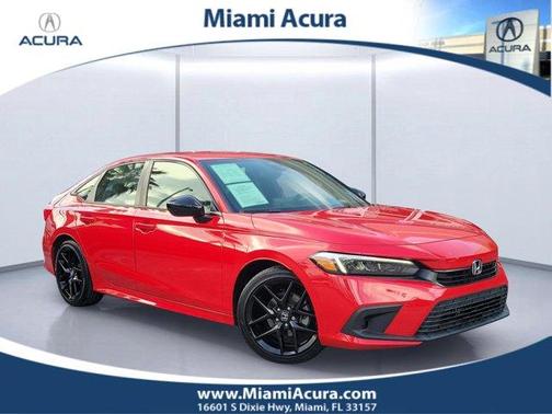 Rallye Red 2024 Honda Civic Sport