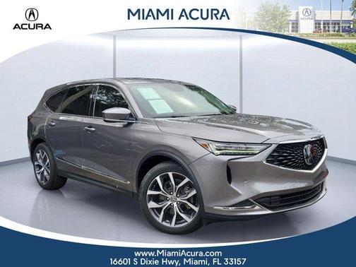 Liquid Carbon Metallic 2023 Acura MDX Technology