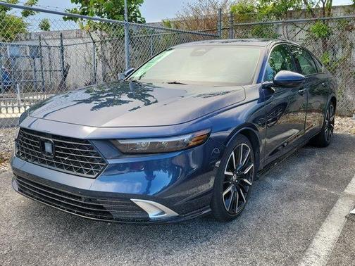 Blue 2023 Honda Accord Hybrid Touring