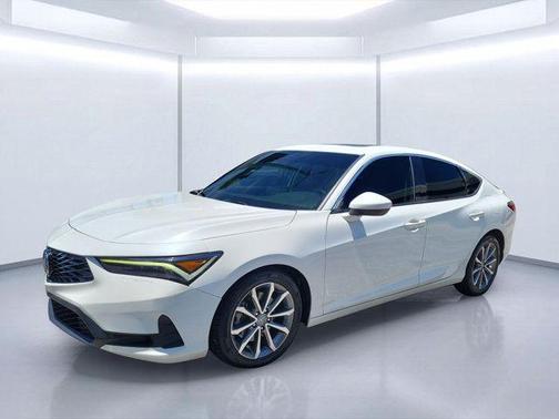 White 2023 Acura Integra Base